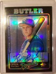 Billy Butler [Autograph Black Refractor] #235 Baseball Cards 2005 Topps Chrome Prices