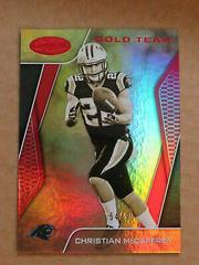 Christian McCaffrey [Mirror Red] #GT-CM Football Cards 2017 Panini Certified Gold Team Prices