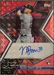 Nolan Jones [Plasma Pink] Baseball Cards 2023 Topps Xpectations Autographs Prices
