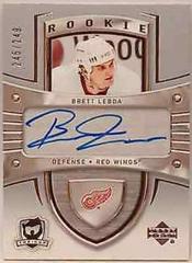 Brett Lebda [Autograph] #181 Hockey Cards 2005 Upper Deck the Cup Prices