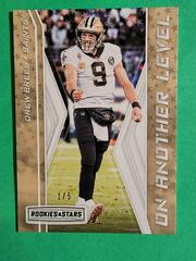 Drew Brees [Green] Football Cards 2019 Panini Rookies & Stars on Another Level Prices