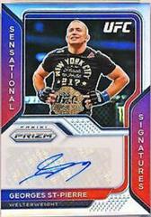 Georges St Pierre [Silver] Ufc Cards 2021 Panini Prizm UFC Sensational Signatures Prices