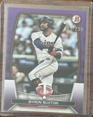 Byron Buxton [Purple] #1 Baseball Cards 2023 Bowman Prices