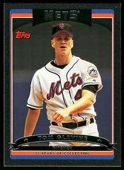 Tom Glavine [Black] #71 Baseball Cards 2006 Topps Prices