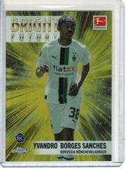 Yvandro Borges Sanches [Gold] Soccer Cards 2022 Topps Chrome Bundesliga Bright Future Prices
