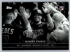 Wander Franco #RR-5 Baseball Cards 2022 Topps Black and White Rookie Resolution Prices