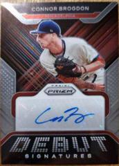 Connor Brogdon Baseball Cards 2022 Panini Prizm Debut Signatures Prices
