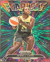 Jewell Loyd [Green Pulsar] #10 Basketball Cards 2022 Panini Prizm WNBA Fearless Prices