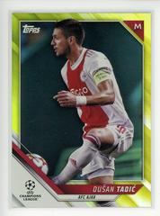 Dusan Tadic [Yellow] Soccer Cards 2021 Topps UEFA Champions League Prices