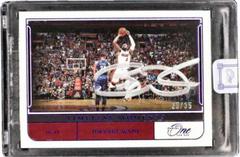 Dwyane Wade #TM-DWD Basketball Cards 2021 Panini One and One Timeless Moments Autographs Prices