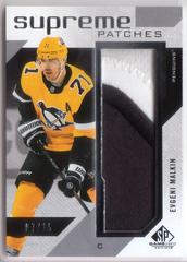 Evgeni Malkin [Patches] Hockey Cards 2021 SP Game Used Supreme Prices