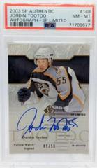 Jordin Tootoo [Autograph SP Limited] Hockey Cards 2003 SP Authentic Prices