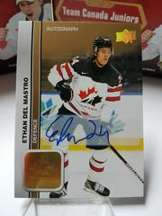 Ethan Del Mastro [Signature] Hockey Cards 2023 Upper Deck Team Canada Juniors Prices