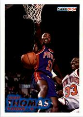 Isiah Thomas #65 Basketball Cards 1993 Fleer Prices