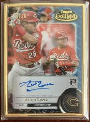 Alejo Lopez [Blue] Baseball Cards 2022 Topps Gold Label Framed Autographs Prices