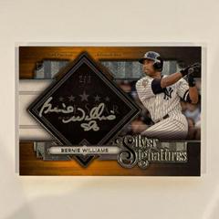 Bernie Williams [Orange] Baseball Cards 2022 Topps Five Star Silver Signatures Prices