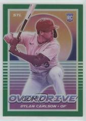 Dylan Carlson [Green] #21 Baseball Cards 2021 Panini Chronicles Overdrive Prices