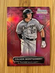 Colson Montgomery [Magenta] #BSP-58 Baseball Cards 2022 Bowman Sterling Prices