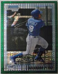 Salvador Perez [Green Xfractor] #BCP124 Baseball Cards 2010 Bowman Chrome Prospects Prices