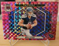 Will Levis [Pink Fluorescent] #ND-4 Football Cards 2023 Panini Mosaic NFL Debut Prices
