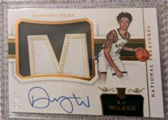 D.J. Wilson [Patch Autograph] #117 Basketball Cards 2017 Panini National Treasures Prices
