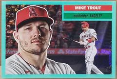 Mike Trout [Aqua Sparkle] #1 Baseball Cards 2023 Topps Archives Prices