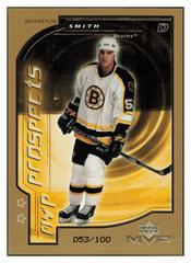 Brandon Smith #187 Hockey Cards 2000 Upper Deck MVP Prices