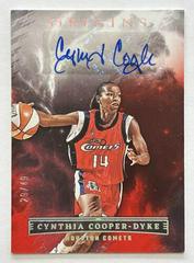 Cynthia Cooper Dyke [Red] Basketball Cards 2023 Panini Origins WNBA Autographs Prices