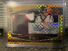 Davis Mills [Gold Jersey Number] Football Cards 2021 Panini Select Prime Selections Signatures Prices