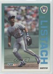 Pat Listach Baseball Cards 1992 Fleer Update Prices