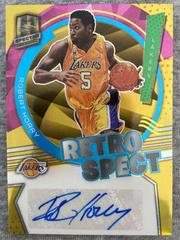 Robert Horry [Gold] Basketball Cards 2021 Panini Spectra RetroSpect Autographs Prices