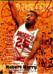 Robert Horry #69 Basketball Cards 1995 Fleer Prices