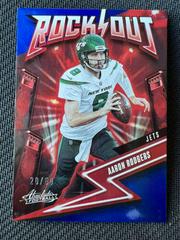 Aaron Rodgers [Spectrum Blue] #15 Football Cards 2023 Panini Absolute Rock Out Prices