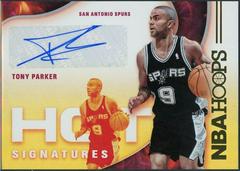 Tony Parker [Hyper Gold] #HS-TPK Basketball Cards 2021 Panini Hoops Hot Signatures Prices
