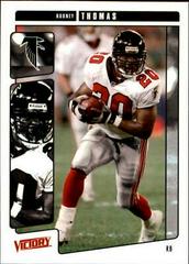 Rodney Thomas #15 Football Cards 2001 Upper Deck Victory Prices