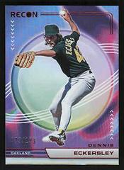 Dennis Eckersley [Red] #2 Baseball Cards 2023 Panini Chronicles Recon Prices