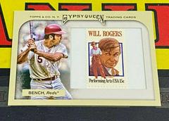 Johnny Bench [Framed Stamp] #235 Baseball Cards 2011 Topps Gypsy Queen Prices