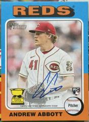 Andrew Abbott #ROA-AA Baseball Cards 2024 Topps Heritage Real One Autograph Prices