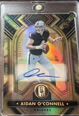 Aidan O'Connell [Autograph Black] #101 Football Cards 2023 Panini Gold Standard Prices