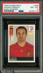 Andres Iniesta #428 Soccer Cards 2008 Panini UEFA Euro Sticker Prices