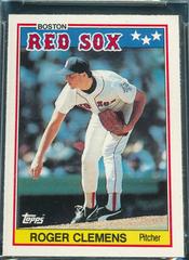 Roger Clemens #15 Baseball Cards 1988 Topps American Prices