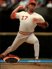 Jose Rijo #11 Baseball Cards 1991 Stadium Club Prices