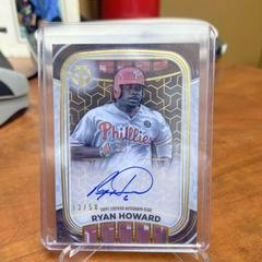 Ryan Howard Baseball Cards 2022 Topps Tribute Iconic Perspectives Autographs Prices