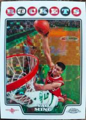 Yao Ming [Xfractor] Basketball Cards 2008 Topps Chrome Prices