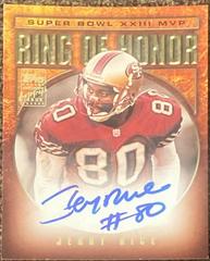 Jerry Rice #RH-JR Football Cards 2002 Topps Ring of Honor Autographs Prices