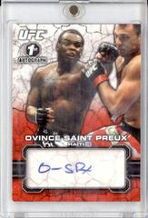Ovince Saint Preux [Red] #FA-OS Ufc Cards 2013 Topps UFC Bloodlines Autographs Prices