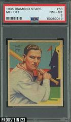 Mel Ott #50 Baseball Cards 1935 Diamond Stars Prices