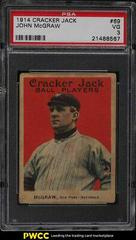 John McGraw #69 Baseball Cards 1914 Cracker Jack Prices