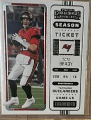 Tom Brady #93 Football Cards 2022 Panini Contenders Prices