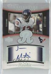 Jerome Mathis [Autograph] Football Cards 2005 Upper Deck Exquisite Collection Prices